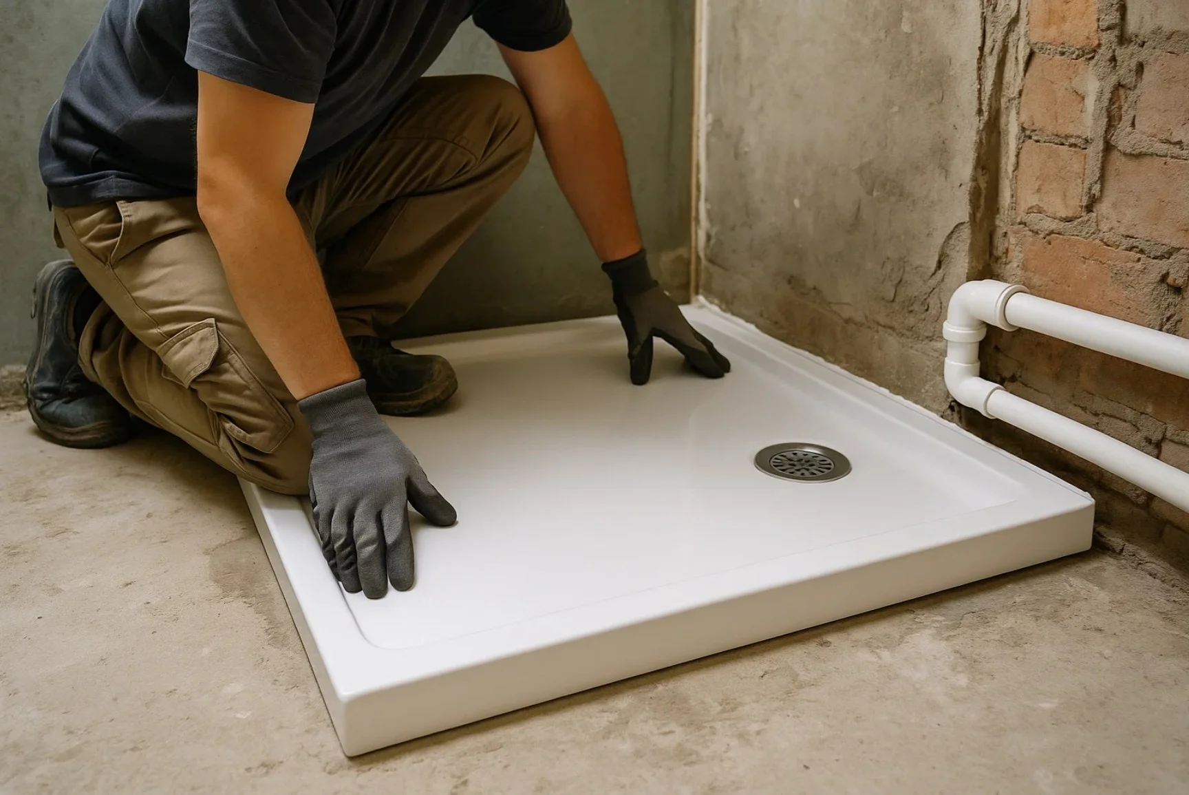 Shower tray installation in London