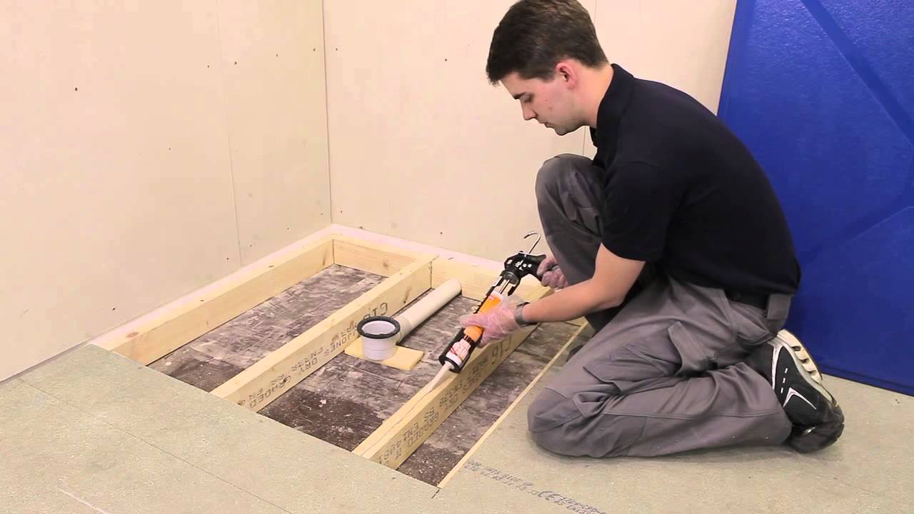 Shower tray example